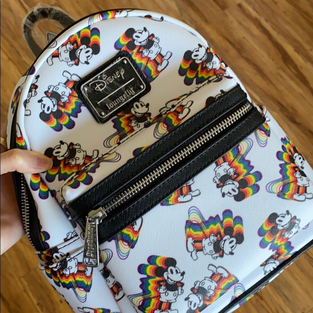 DISNEY LOUNGEFLY MICKEY MOUSE MINI BACKPACK